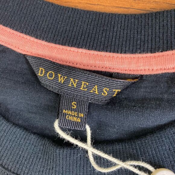 DOWNEAST Sz Small Blossom Tee Shirt Floral Graphic Pullover Modal Cotton NWT - Picture 2 of 8